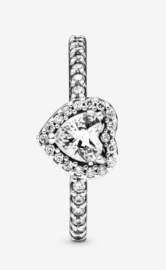 Elevated Heart Ring