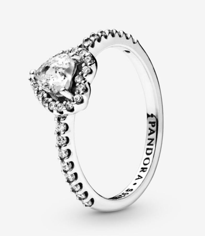 Elevated Heart Ring
