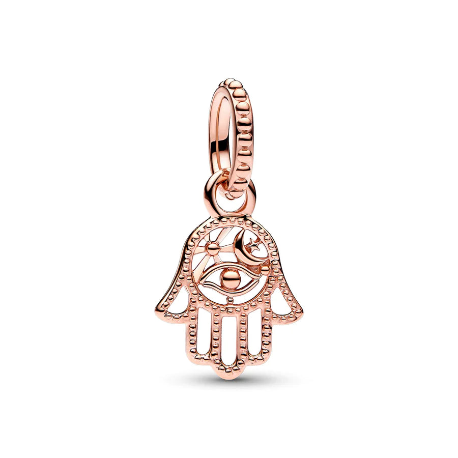 PROTECTIVE HAMSA HAND DANGLE