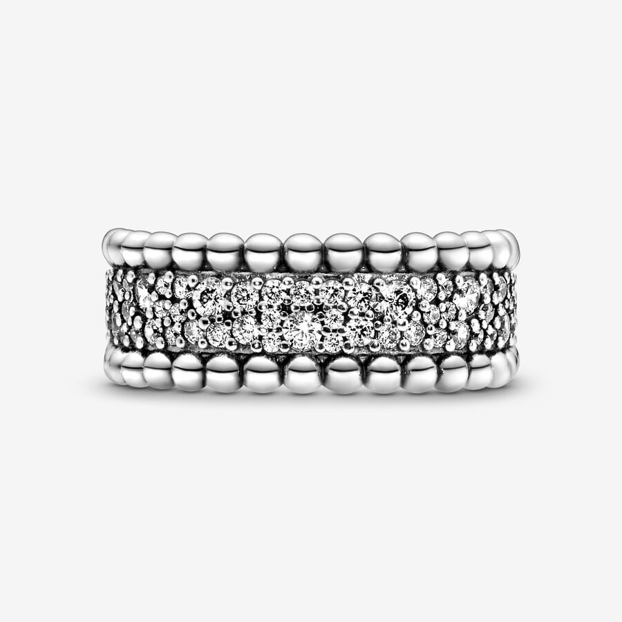 Beaded Pavé Band