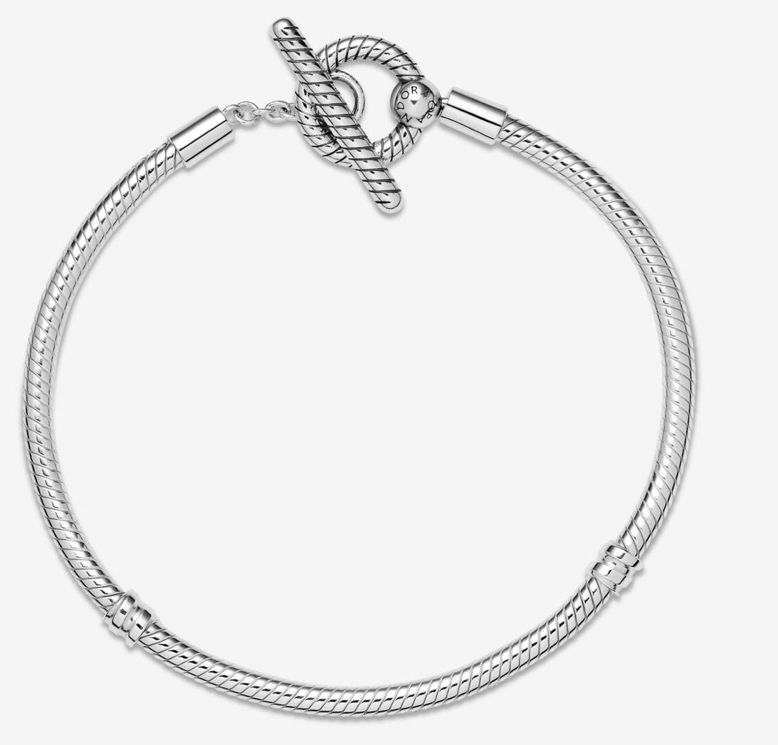 T-Bar Snake Chain Bracelet