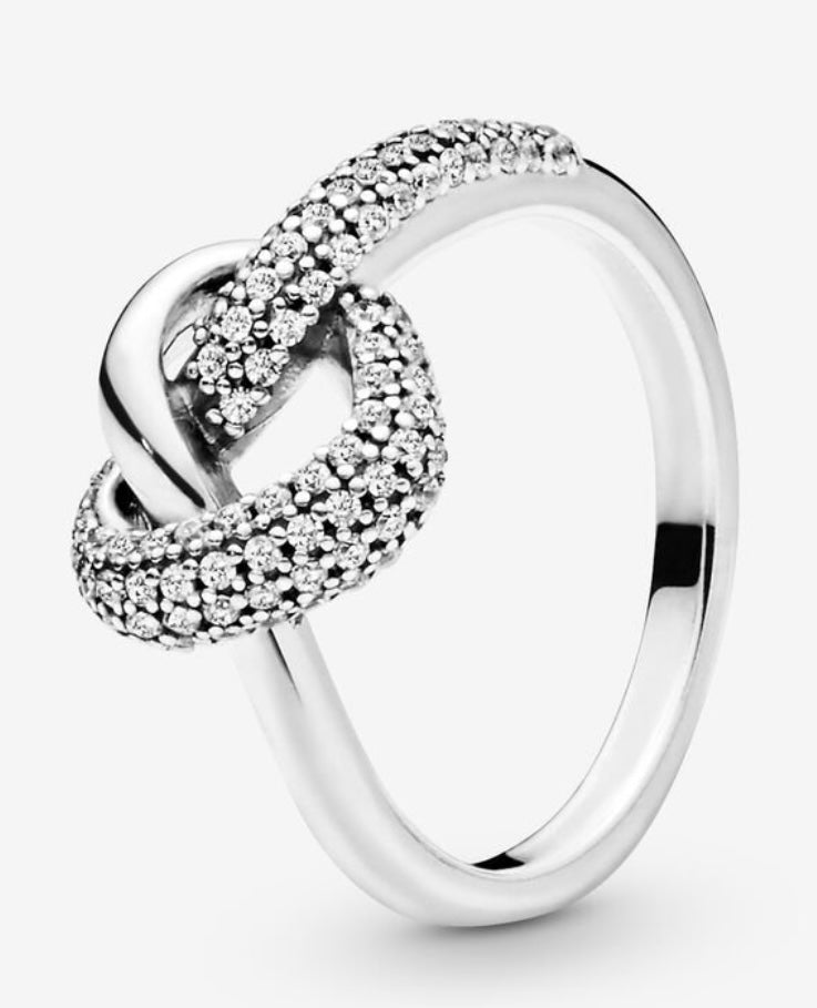 Knotted Heart Ring