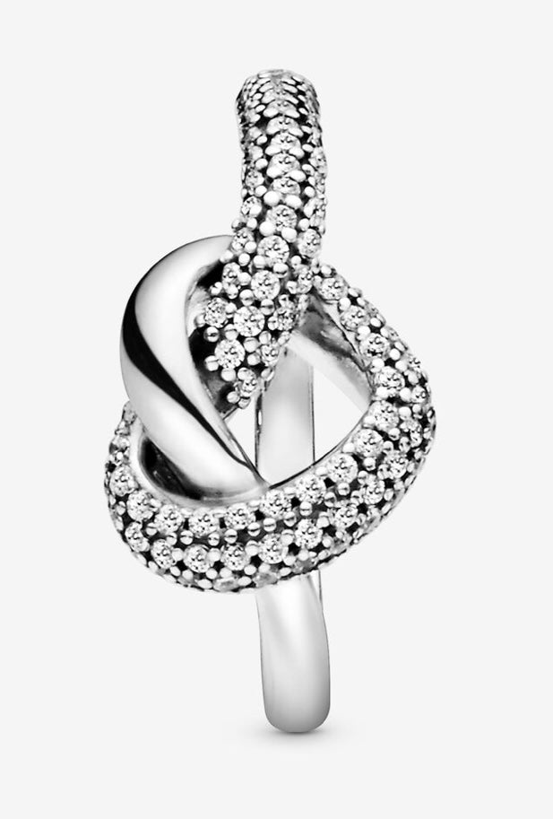 Knotted Heart Ring