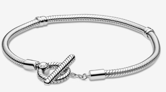 T-Bar Snake Chain Bracelet